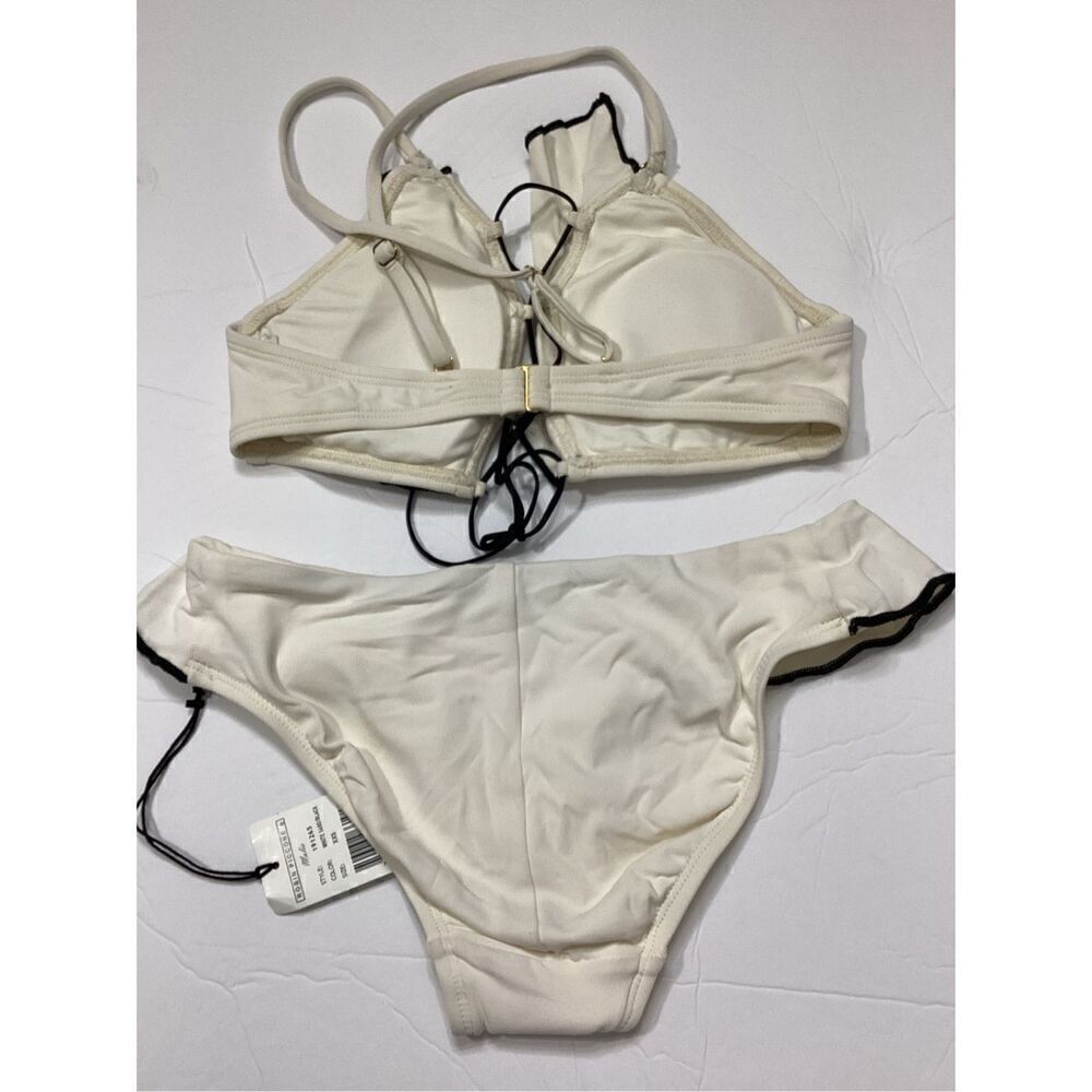 New. Robin Piccone ivory bikini. XXS/XS. Retails $189 - Picture 7 of 8